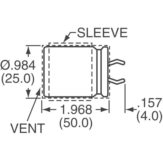 LAO-25V103MS37PX#B Elna America  Condensadores electrolíticos de aluminio